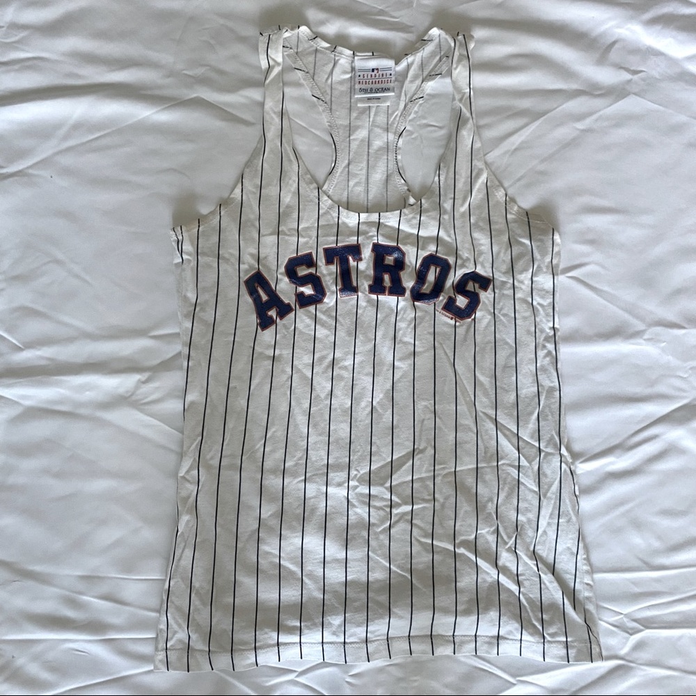 Genuine Merchandise “Astros” shirt, S, white